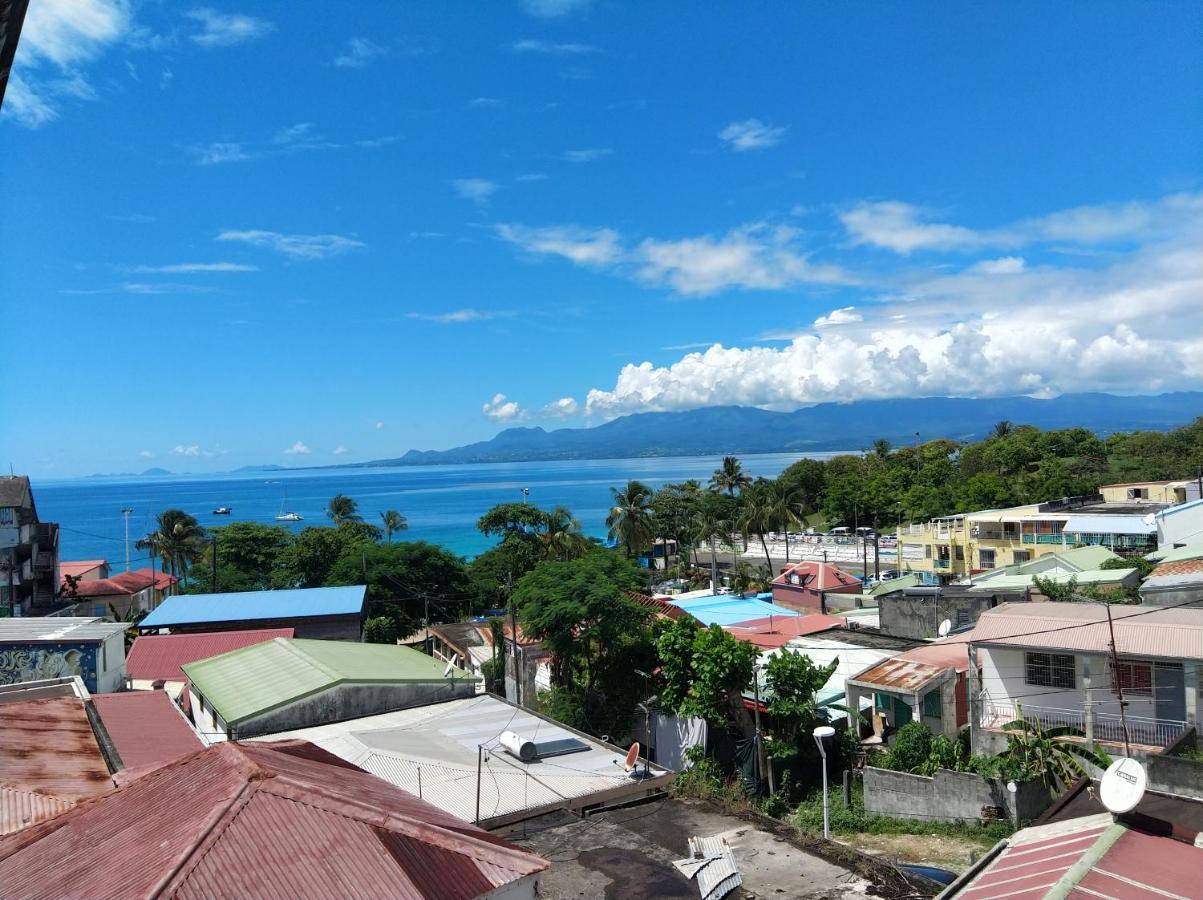 Appartement vue mer et montagne à 50m de la plage Le Gosier  Extérieur photo